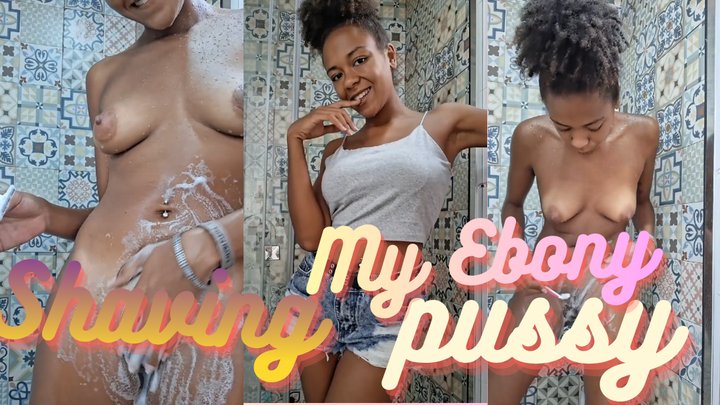 Shaving My Little Pussy