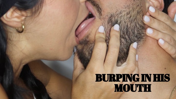 Burping in his mouth - Mr and Mrs C