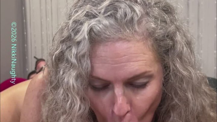 POV blowjob, riding dick and a facial ending