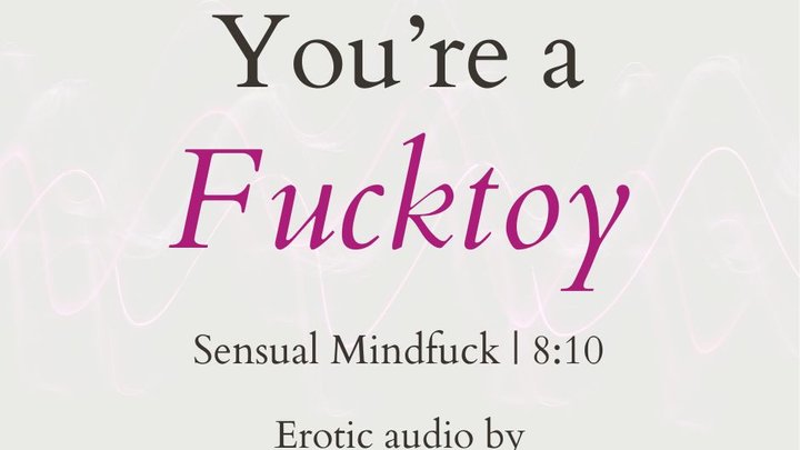 You're a Fucktoy