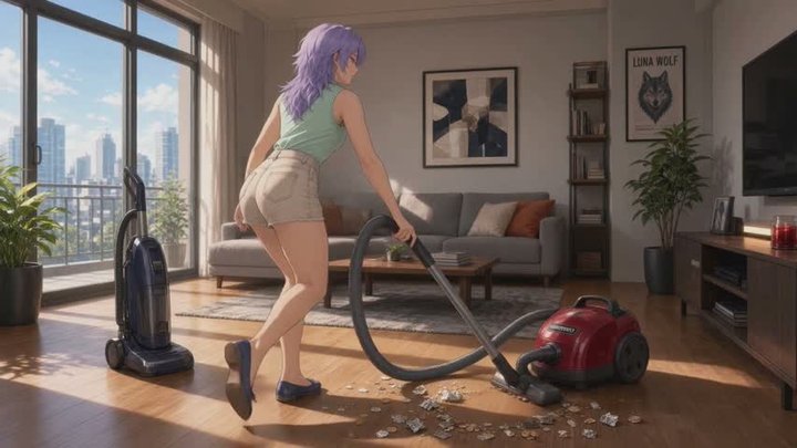 Vacuuming Stories #12B: Lavender Dust and Clogged Canisters (Animated)