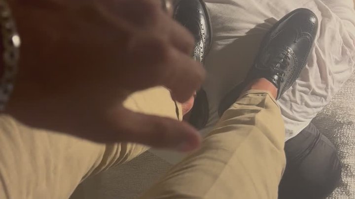 Church’s Shoe Sole Worship & Slave Punishment with brutal trampling