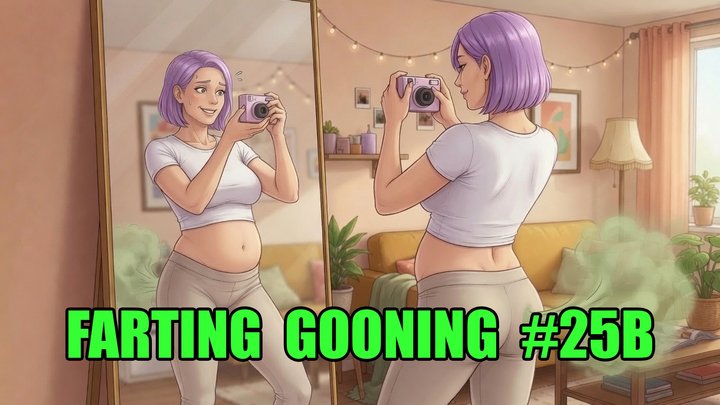 Farting Gooning #25B: Worship Her Every Release (Animated)