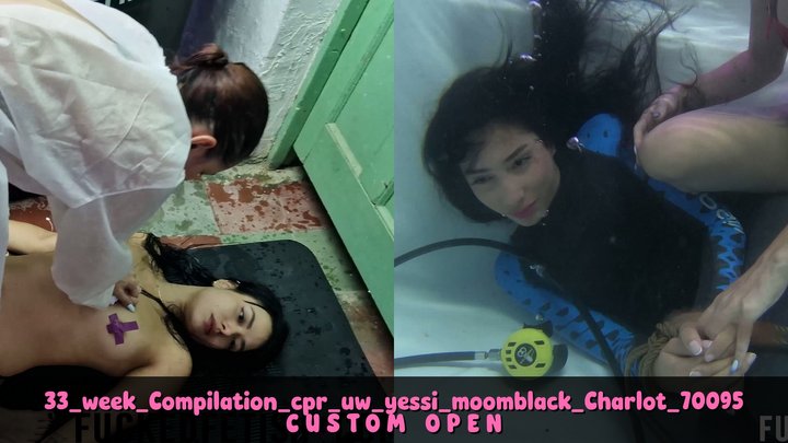 33 WEEK COMPILATION cpr Moonblack wet accident underwater Yessica Bunny + Charlo