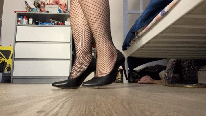 Tease and joi in fishnets!