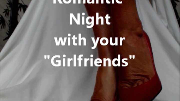 Foot Fetish Foot Piggy Romantic Night with your Girlfriends Goddess Natasha HD (