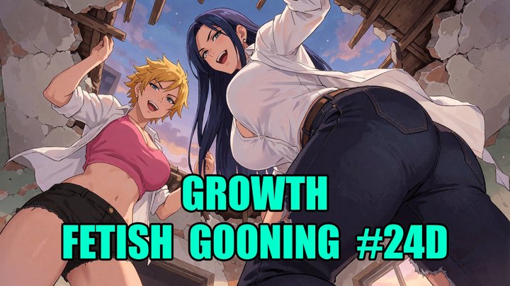 Growth Fetish Gooning #24D: Unstoppable Expansion (Animated, Music, Text)