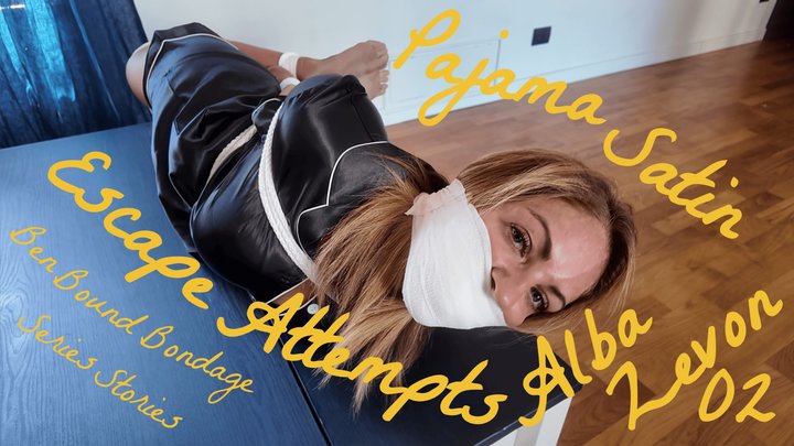 Pajama Satin Alba Zevon Escape Attempts 02 - 4K