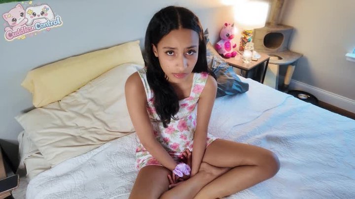 POV: StepDaddy's Little Liar Gets Her Face Fucked & Makeup Ruined