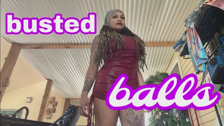 BREAKING IN MY BOOTS WITH YOUR BALLS