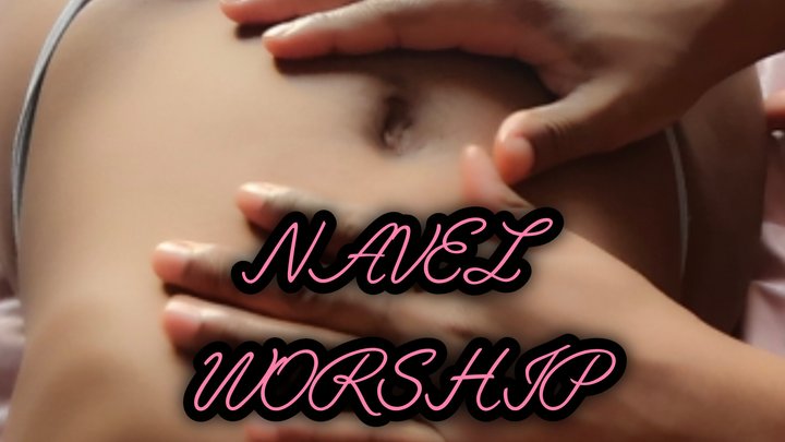 Amateur Belly Button Worship and Oral fixation