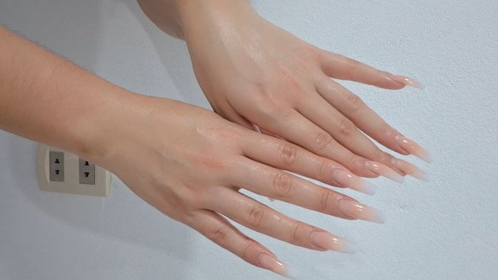 Eroticism of Oiled Nails