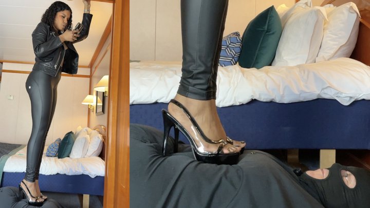 Goddess LunaLaw - Ignoring You As You Suffer Under My Platform Stilettos (HD 108