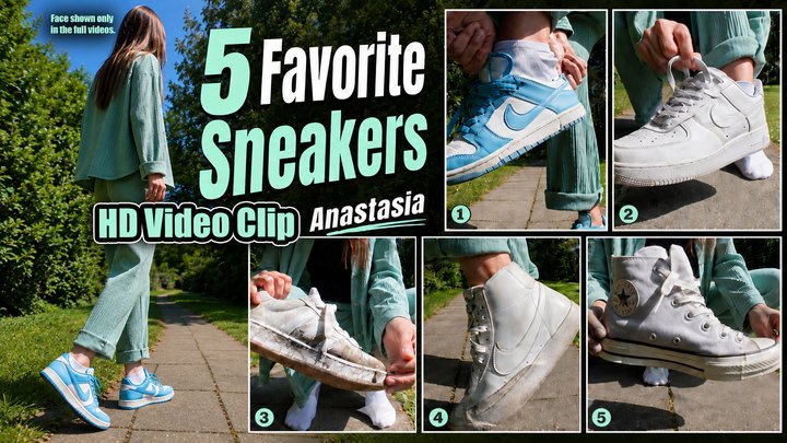HD Clip | Anastasia’s 5 Favorite Sneakers – Worn Classics, Close-Up Details & VR