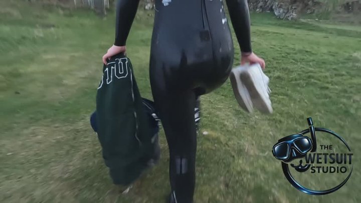 Wetsuit Bum following