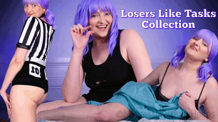 Losers Like Tasks Collection - Complete Humiliation Tasks for Mistress! - Female
