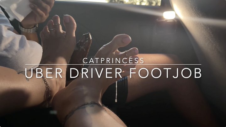 Uber driver kept staring at my feet, so i invited him to sit with me, CatPrinces