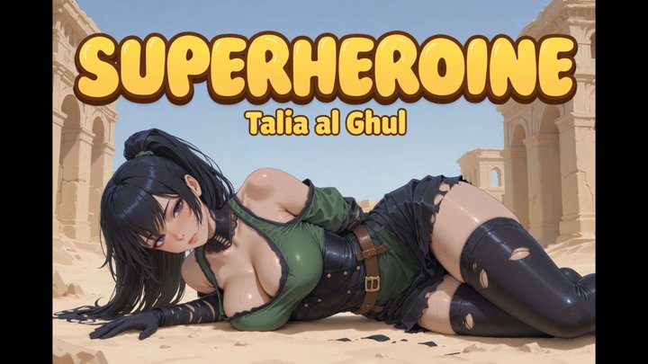 SUPERHEROINE (Talia al Ghul) – Assassin Princess Pins Him With Crushing Headscis