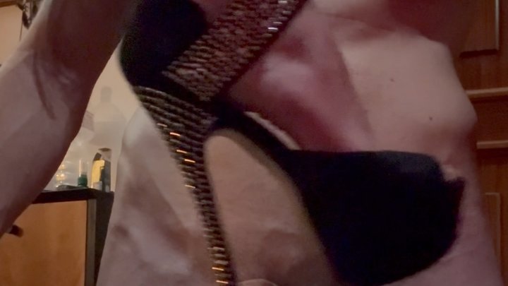 Cock trampling for my slave with shoes, heels and barefeet