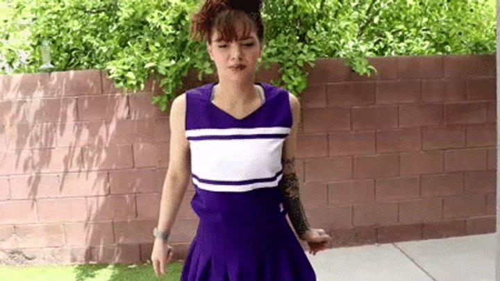 Cheerleader Josie Jo small penis encouragement tease MP4