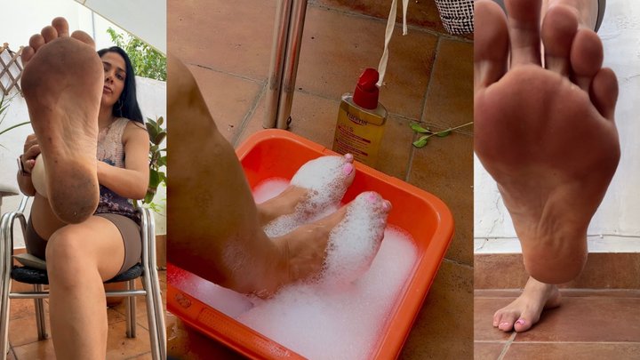 Dirty Soles to Soft & Clean Feet - Satisfying Foot Cleaning & Care