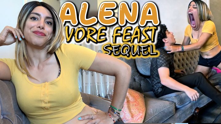 Vore Feast Sequel SFX Full Size Vore- Alena Love[HD]