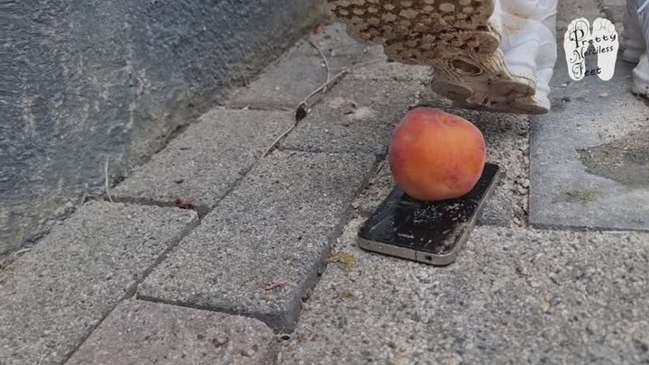 Apple, Peach and Sneakers
