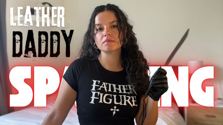 Leather Daddy Spanking [Custom]