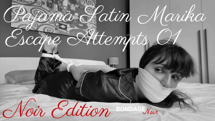 Pajama Satin Marika Escape Attempts 01 "Noir Edition"