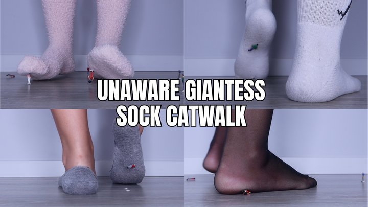 Unaware giantess sock catwalk - OnlyVanessa