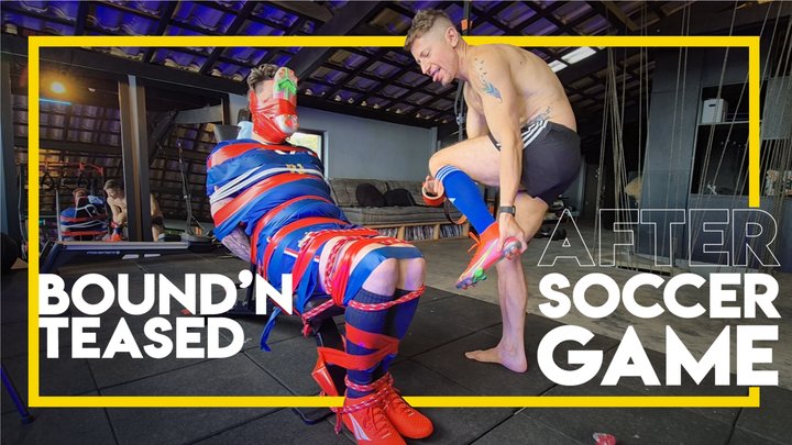 Soccer Player Tied in the Gym! (1080p) - Gay Bondage - Gay Domination - Muscle -