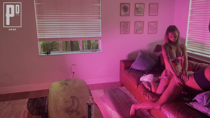 Pegging Princesses' Peyton Makes Him CUM