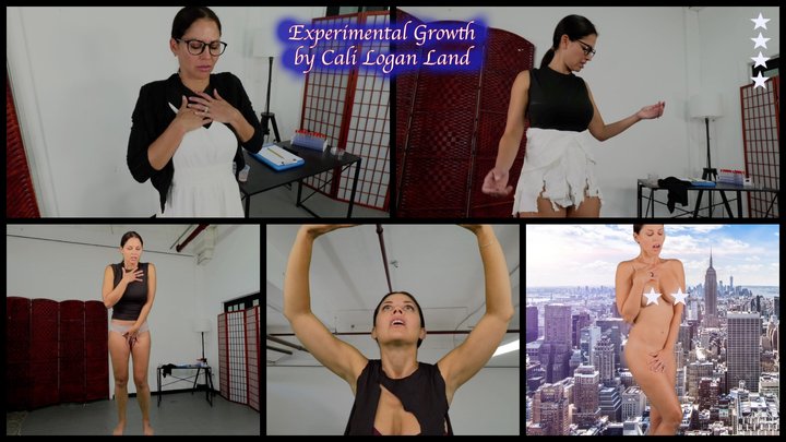 Experimental Growth: Cali Logan Hiccups her way out of her Clothing and out of t