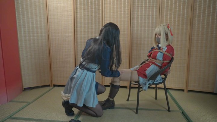 Chinese Girls Zero & Aoao: Lico Cosplay Bondage Story (1080)