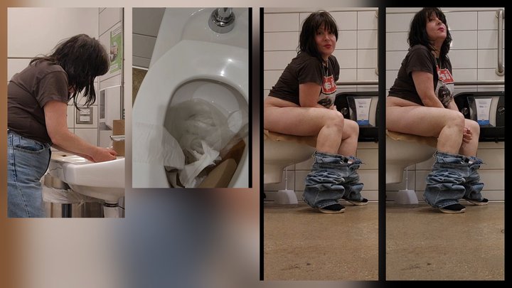 Public Toilet Pee w Ya