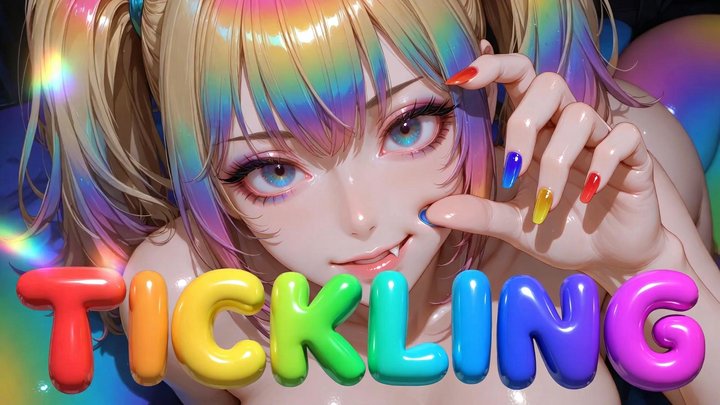 TICKLING - Bound to Bedposts Relentless Rib Underarm and Foot Tickling While She