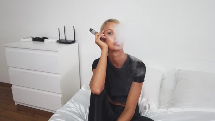 Svetlana in Deep Red Sack