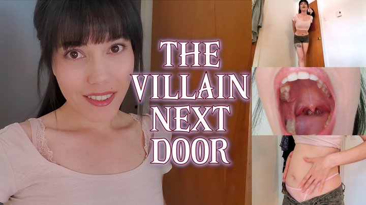The Villain Next Door - Lunasha's tummy is greedy. She shrinks you. Soon, all th