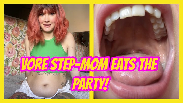 Vore Step-Mom Eats The Party mp4