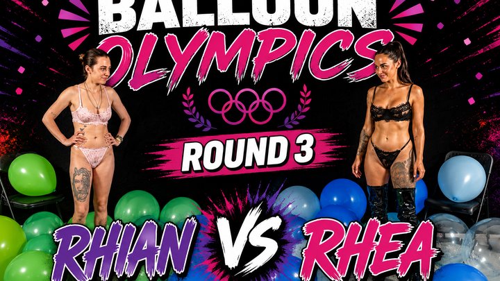 RI34: Balloon Olympics Rhea Vs Rhian Round 3 MASS STOMP POP
