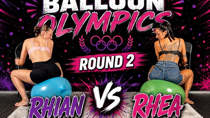 RI33: Balloon Olympics Rhea Vs Rhian Round 2 SIT TO POP