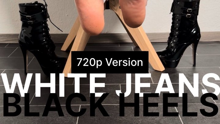 You Need My Soles - Shiny Heels Latex Gloves | Lady Evaa | 720p Version