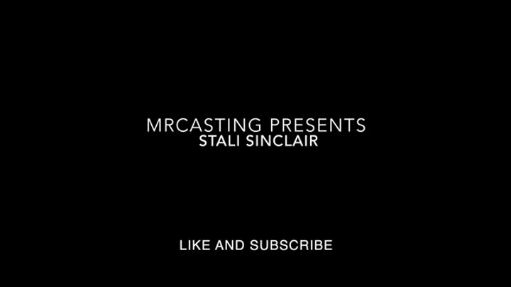 Ebony Goddess Stali's First Interracial Video
