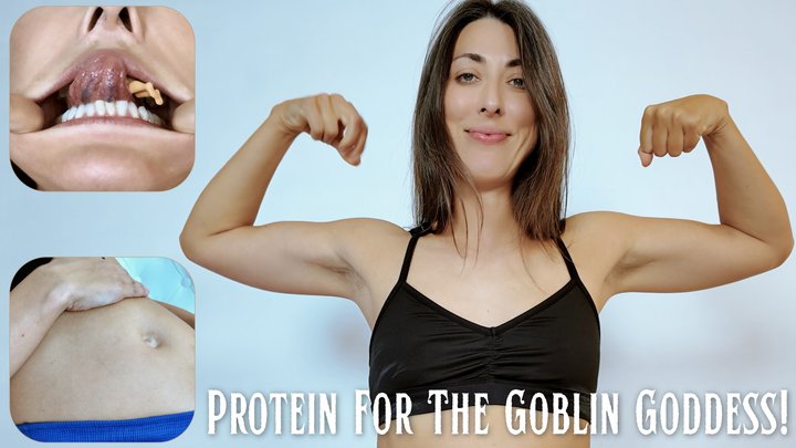 Protein For The Goblin Goddess: POV & Third Person Shrinking Giantess Vore Fanta