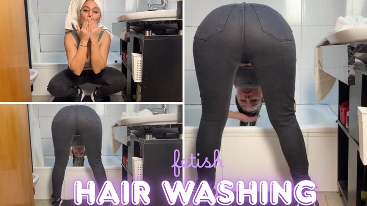 Bending Over for a Hair Wash