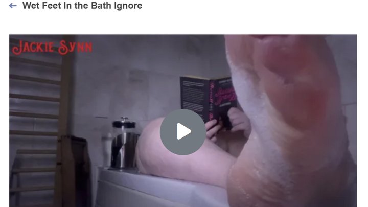 Wet Feet In the Bath Ignore 720p