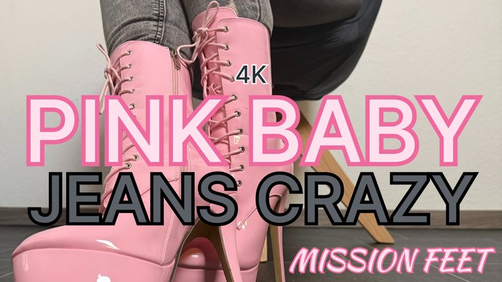 Pink Precision - Tight Fit & Elevated Heels | Lady Evaa | 4K Version