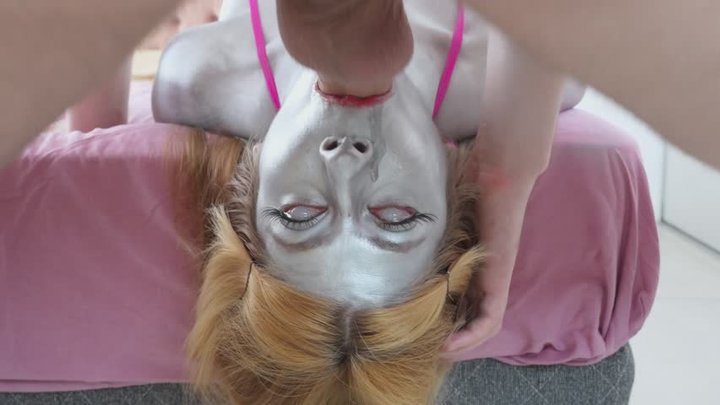 Trapped within her own body as a Fembot