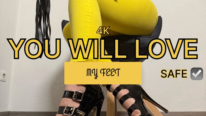 Bright Strike - Yellow Denim & Bold Energy | Lady Evaa | 4K Version