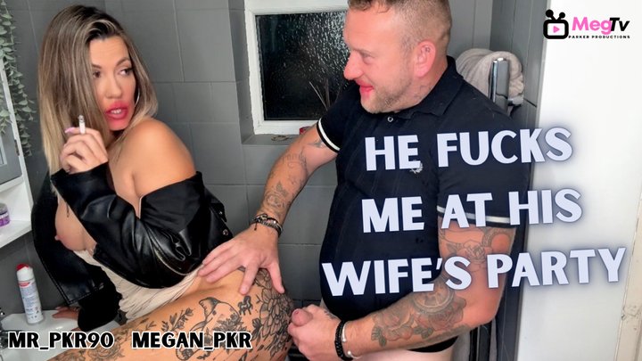 He fucks me at his wife's party